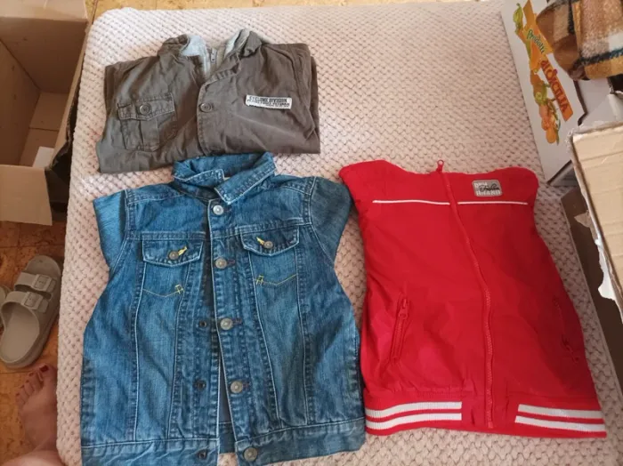 Lots de 3 veste