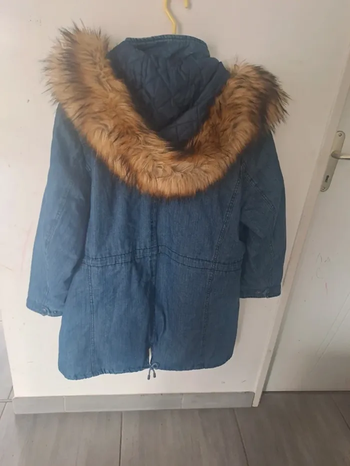 Manteau doudoune effet jean en extérieur Taille 4 Elyne - photo numéro 15