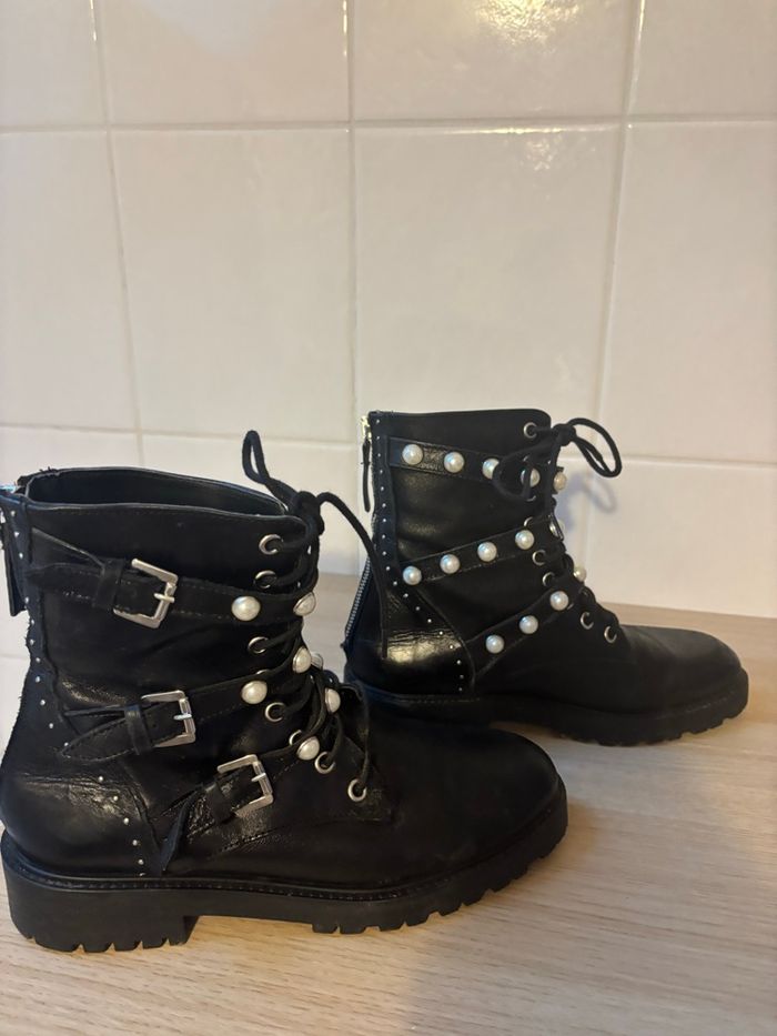 Bottines noire T38 - photo numéro 2