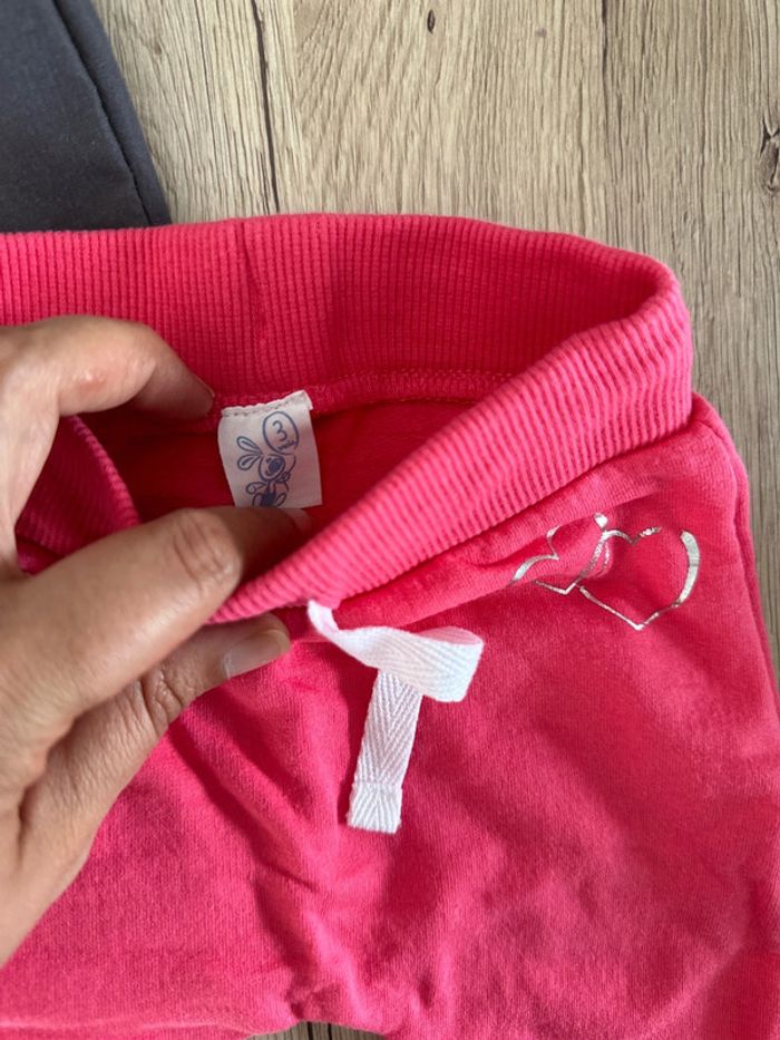 Lot 2 pantalons taille 3 mois - photo numéro 3