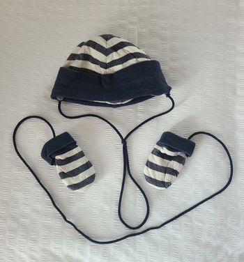 Ensemble bonnet moufle