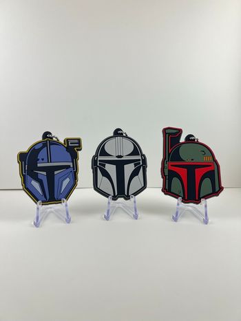 Lot 3 Porte-clés Star Wars The Mandalorian