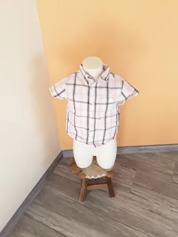 Chemise manches courtes 2-3 ans  (98 cm)