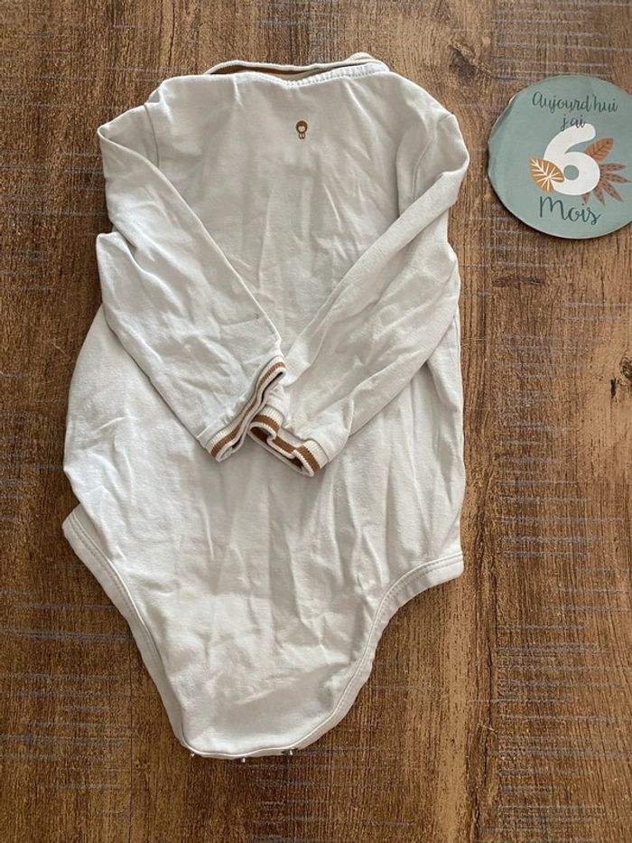 Bodie polo taille 6 mois bébé garçon Obaibi - photo numéro 4