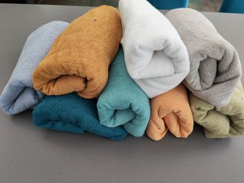 Lot  8 coupons tissu bambou