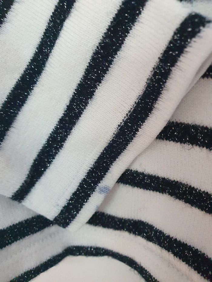 Pull fille marinière Petit bateau 8 ans - photo numéro 4