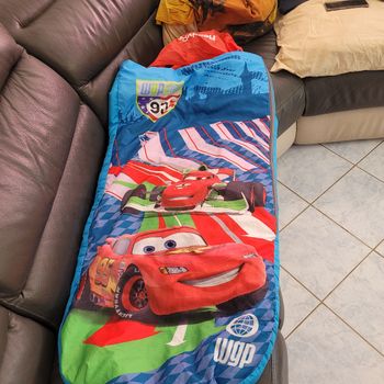 Lit d'appoint ready bed matelas gonflable + sac de couchage  cars