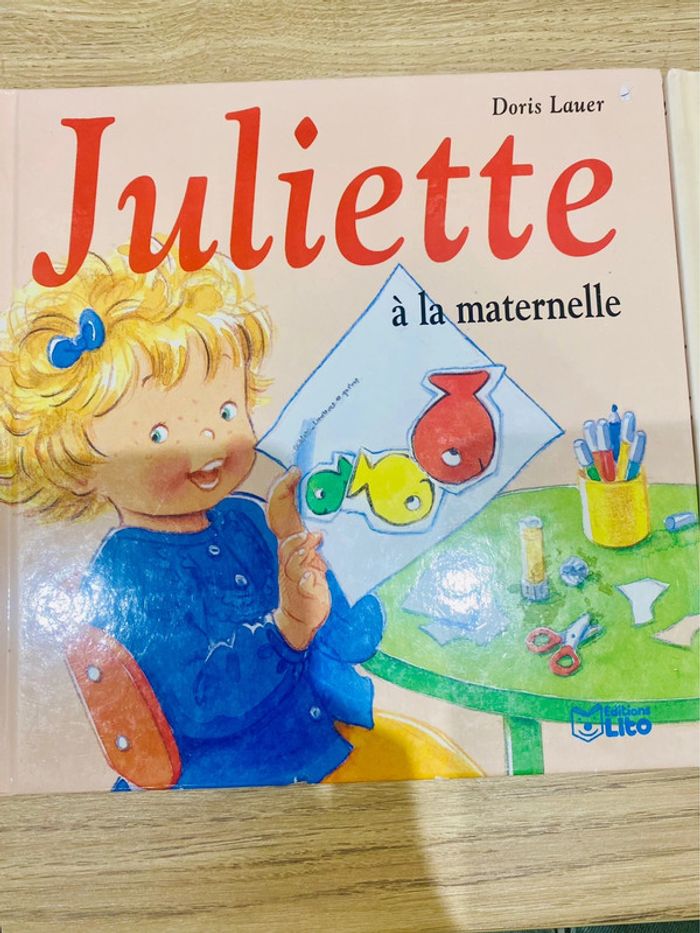 Livre Juliette à la maternelle