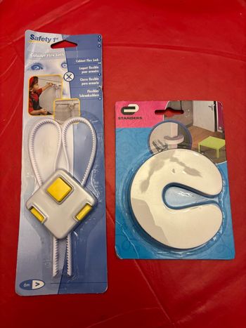 lot de 2 systèmes de sécurité pour jeunes enfants