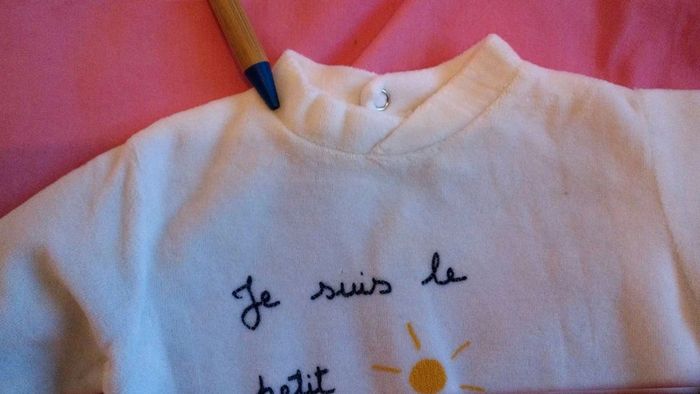 Lot  3  pyjama  blanc  T6M - photo numéro 7