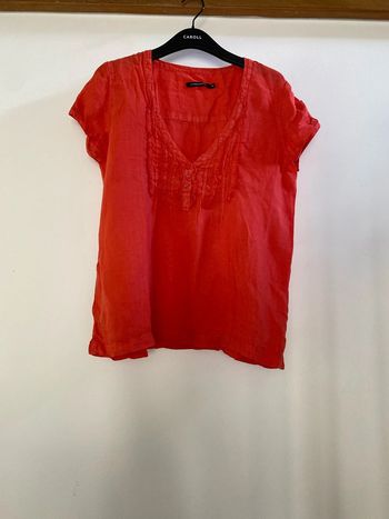 Chemise haut Monoprix taille 42 en lin