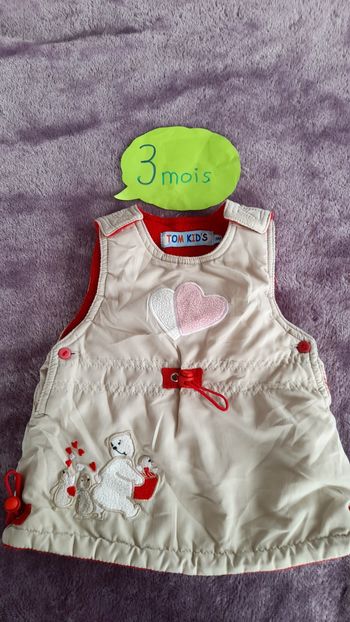 Robe doublée polaire