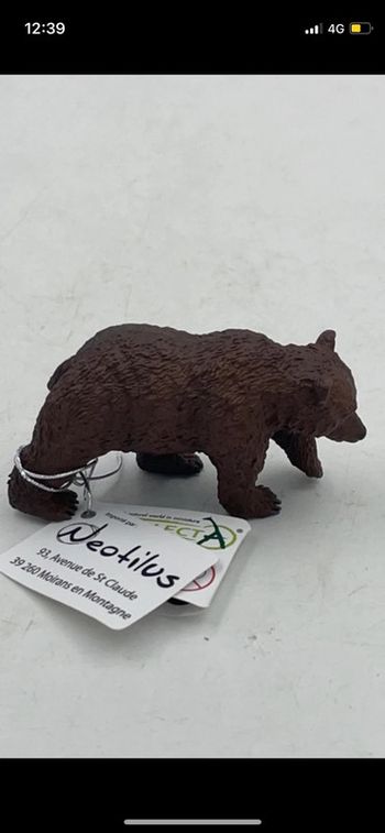 Figurine Ours Brun N•88561 Neotilus/CollectA neuf