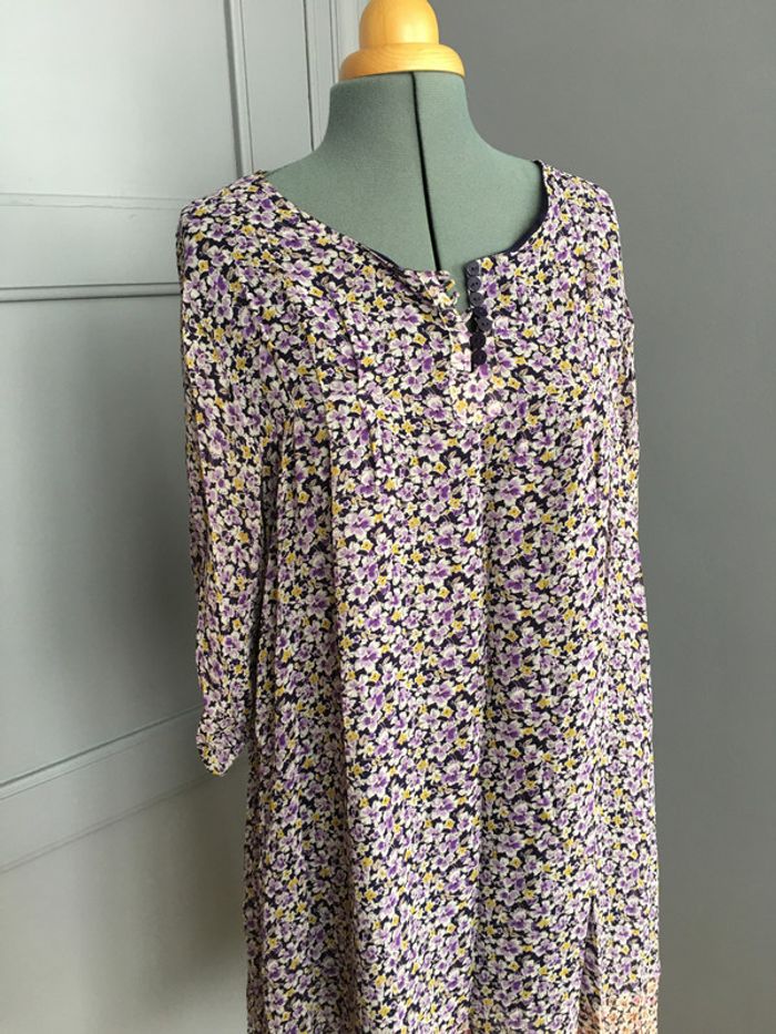 Robe bohème romantique tout en soie légère et douce - photo numéro 4