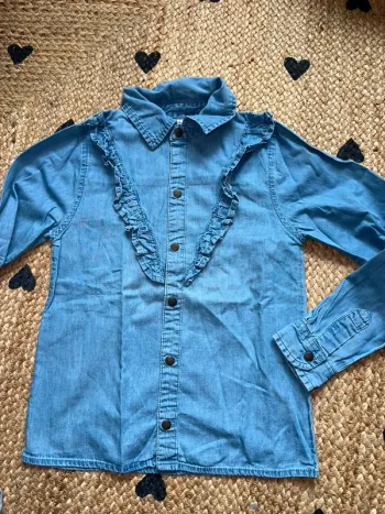 Chemise en jeans 10 ans