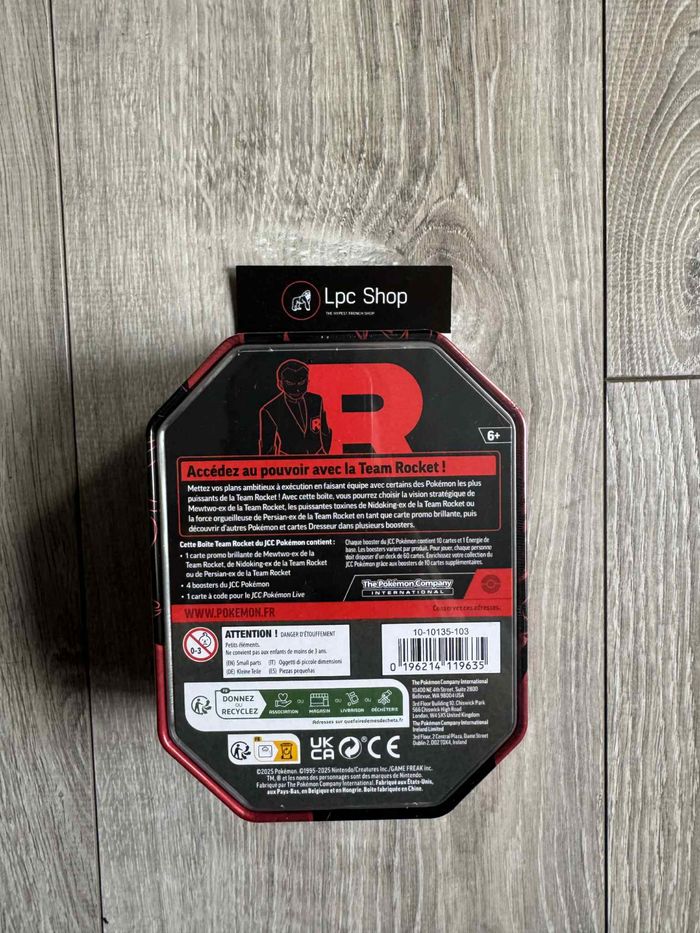 POKÉMON POKÉBOX NIDOKING TEAM ROCKET EV10 RIVALITÉS DESTINÉES FR - NEUF & SCELLÉ - photo numéro 2