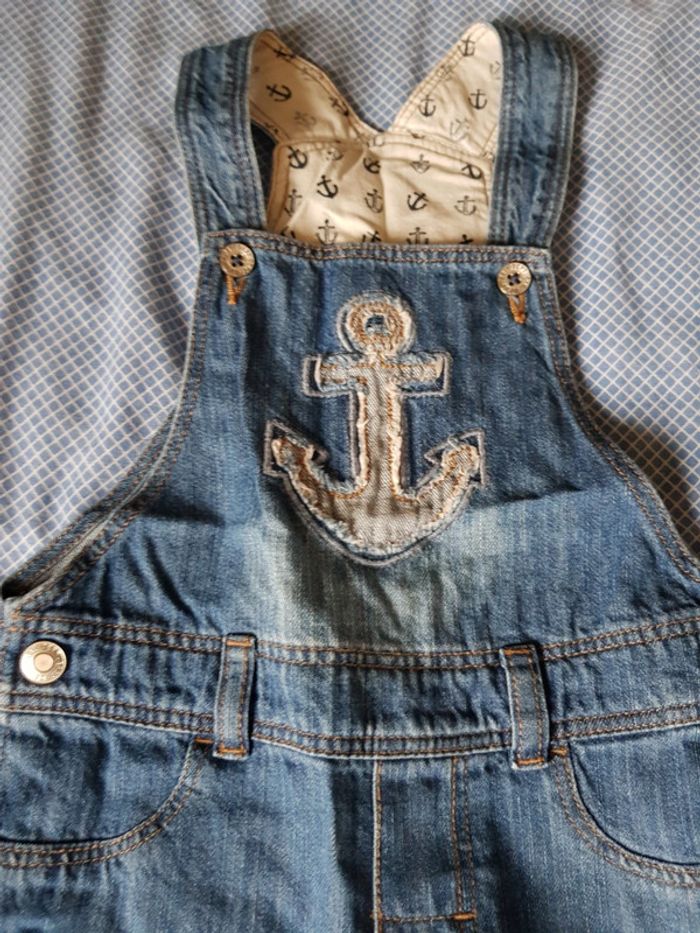 Salopette courte 12 mois - photo numéro 2