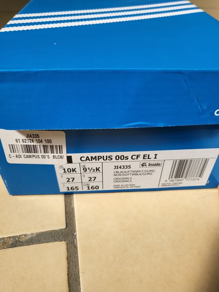 Adidas campus  taille 27 - photo numéro 7