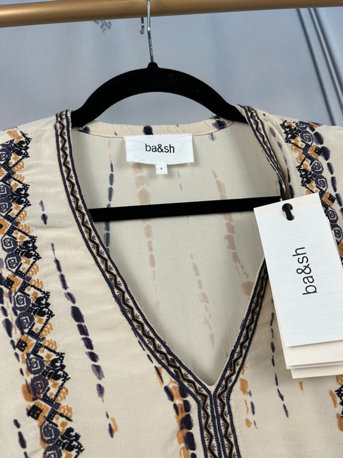 Blouse Ba&sh Isis crème T1 / S neuve - photo numéro 4