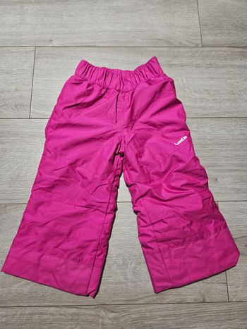 Pantalon de ski fuchsia 3 ans 90/98cm