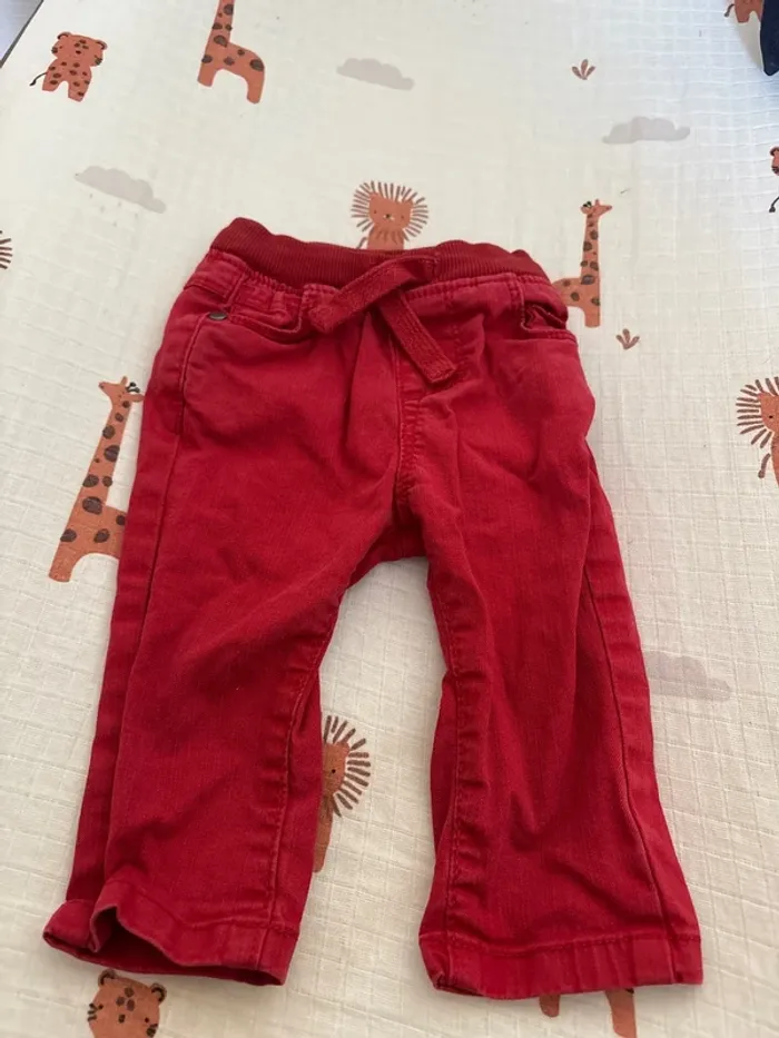 Lot de 5 pantalons 6 mois - photo numéro 8