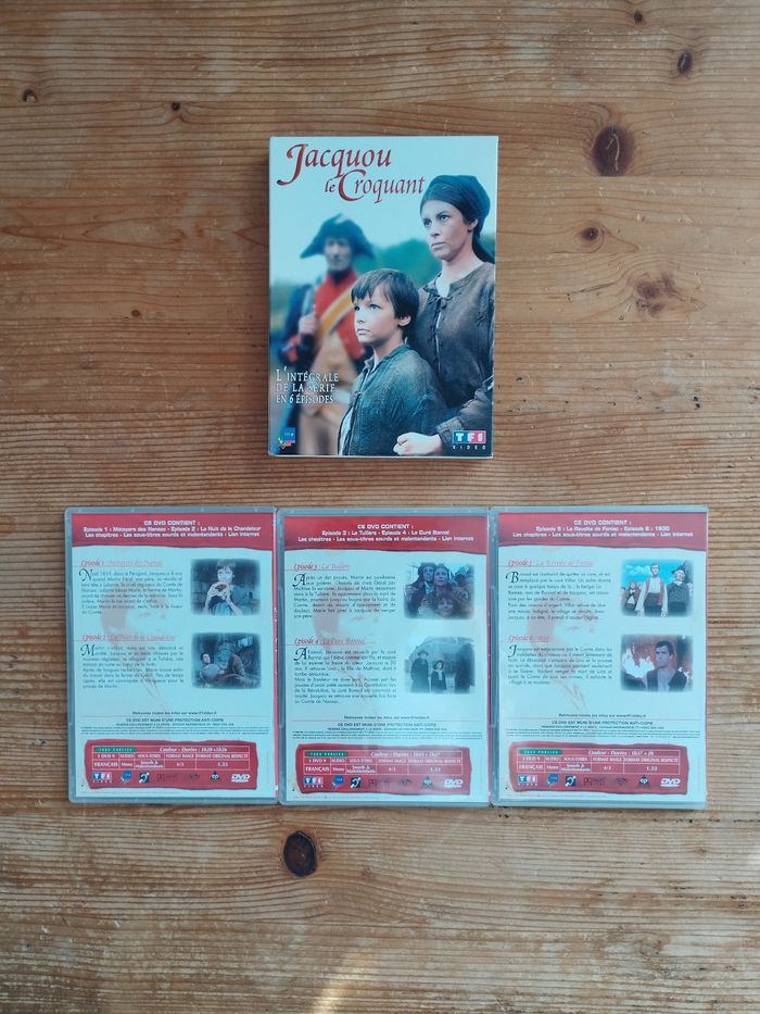 Coffret DVD "Jacquou le Croquant" - Intégrale 6 épisodes - Comme neuf ! - photo numéro 5