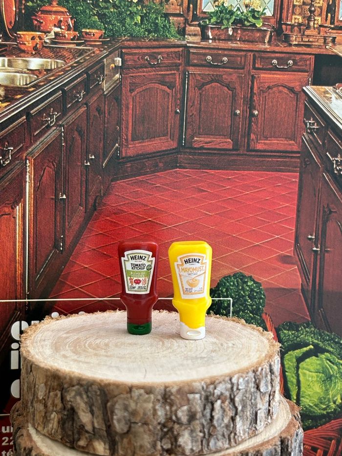 Lot de sauces miniatures pour maison de poupée - photo numéro 7