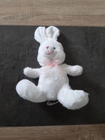 Jolie peluche en lapin