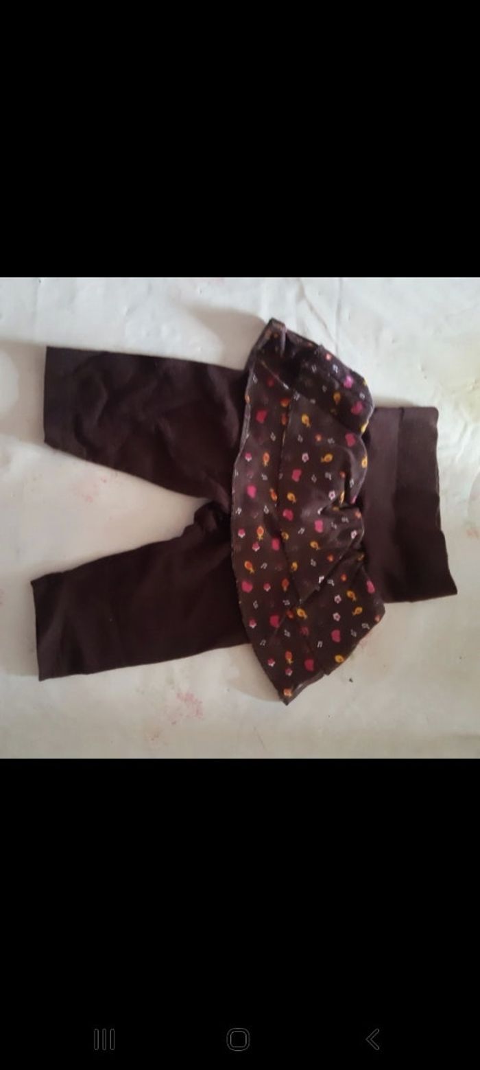 Legging jupe intégré