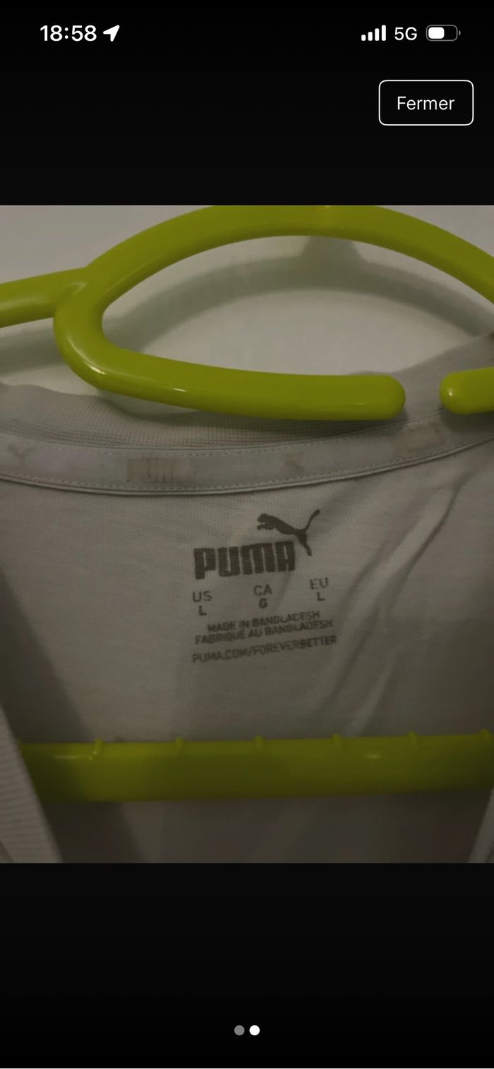 t shirt puma - photo numéro 2