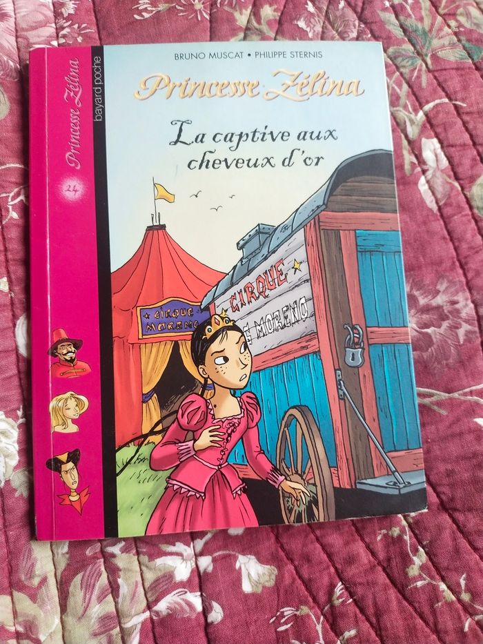 Roman Princesse Zélina. La captive aux cheveux d'or.