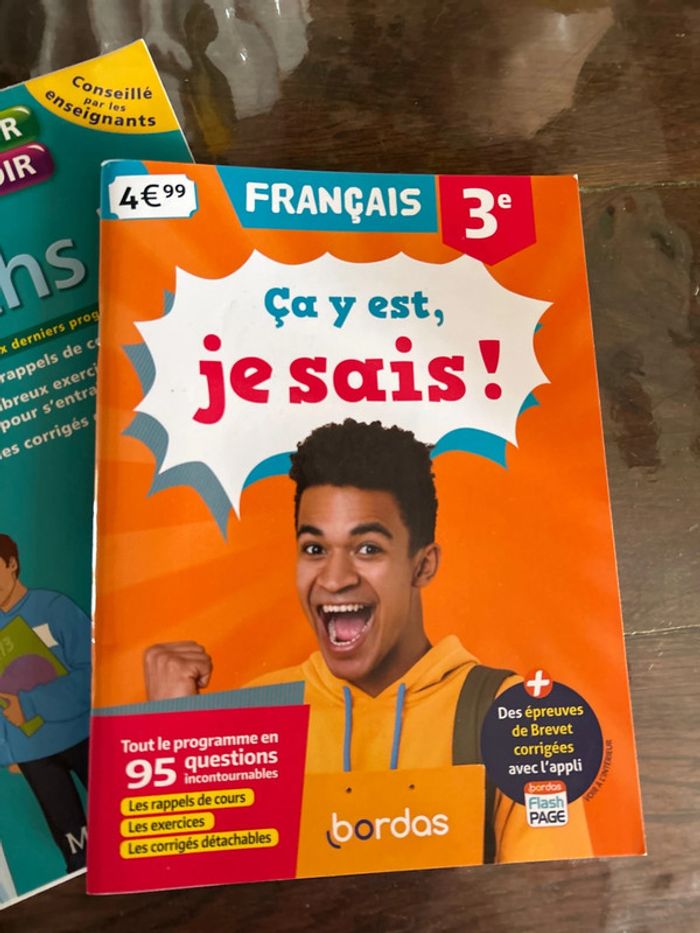 Lot cahier de vacances 3eme - photo numéro 3