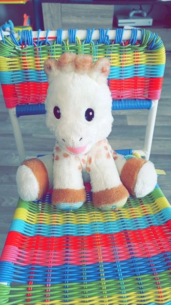 Peluche musicale Sophie la girafe