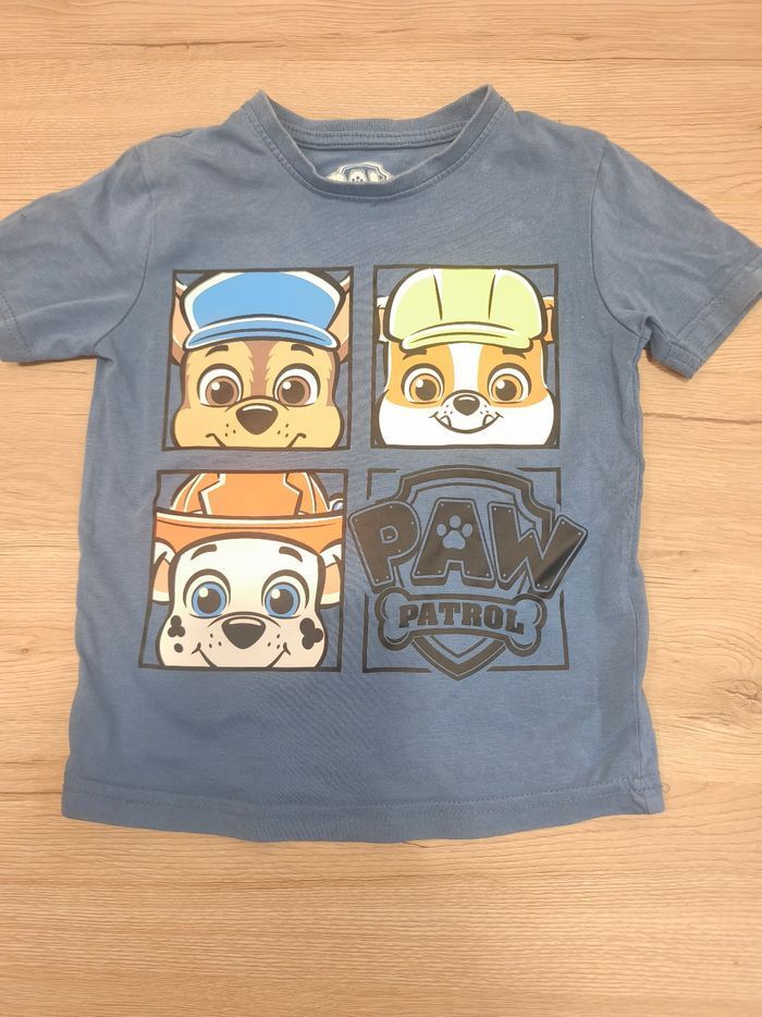Tee-shirt manches courtes,pat patrouille 3/4 ans - photo numéro 2