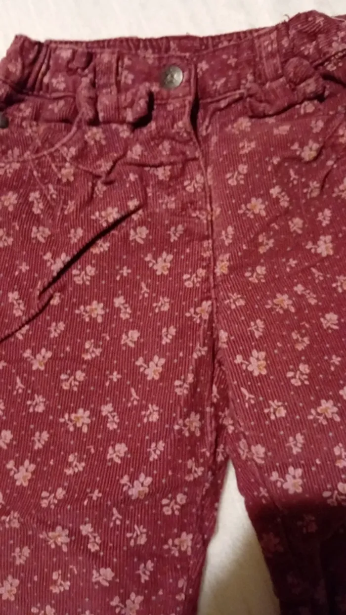 Pantalon velour - photo numéro 3