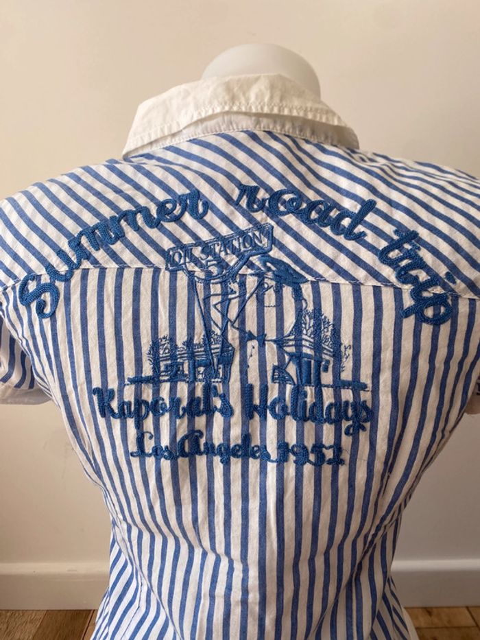 Chemise sans manche marinière - photo numéro 4