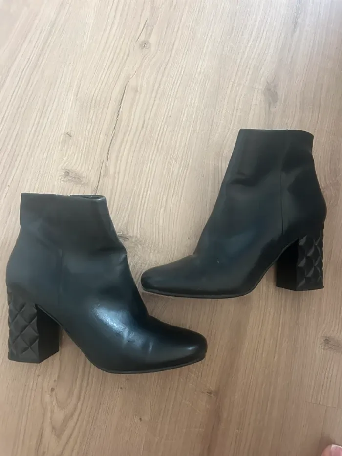 Bottines à talons taille 38