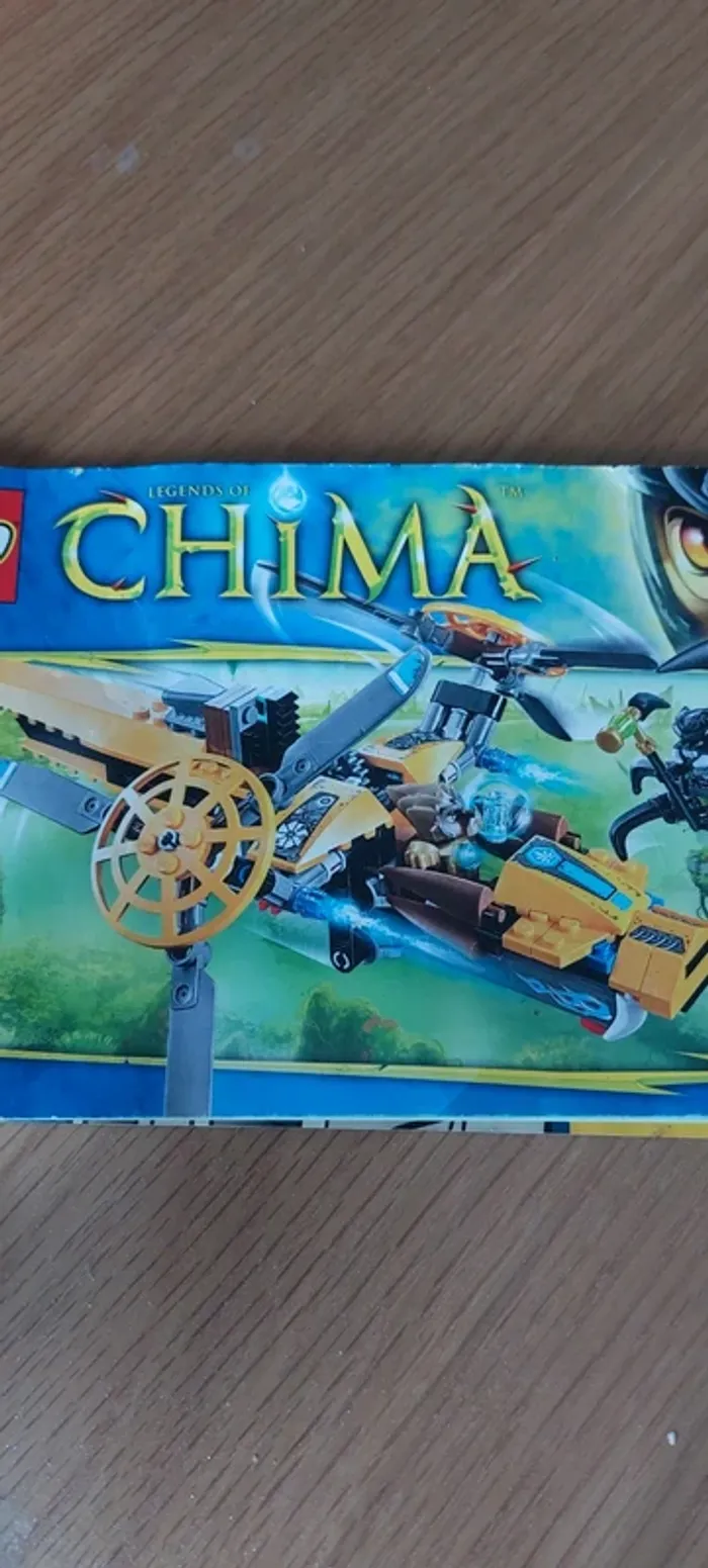 Lego chima l hélicoptère de Lavertus - photo numéro 7