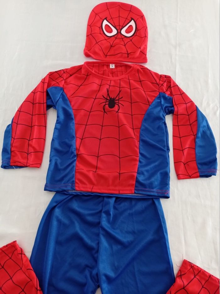 Déguisement Spiderman bleu et rouge 6ans