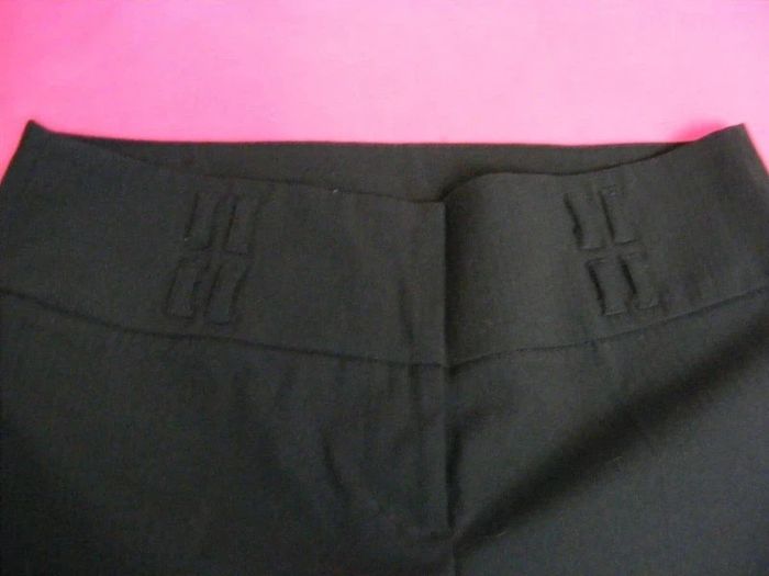 Pantacourt habillé Cache Cache noir,
taille 40 - photo numéro 2