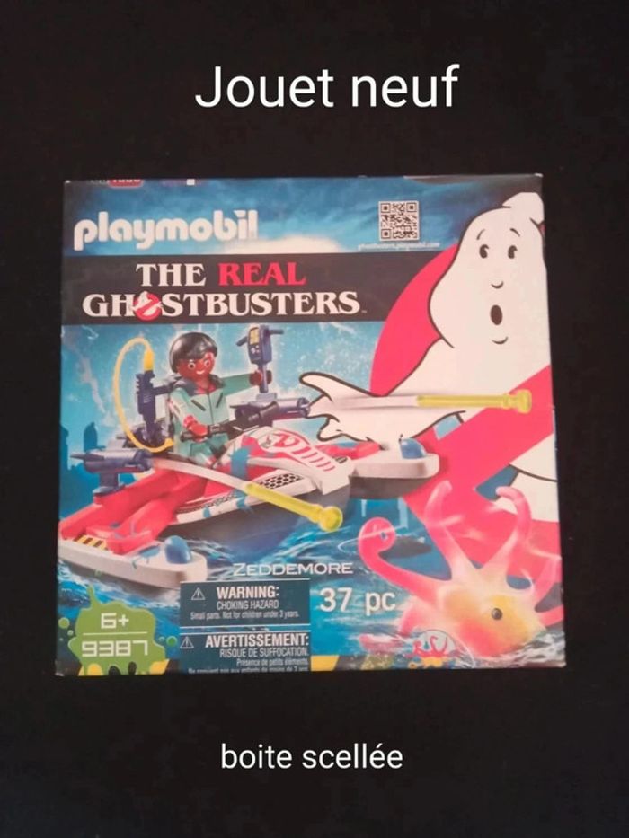 Playymobil 9387 Zeddemore avec scooter des mers