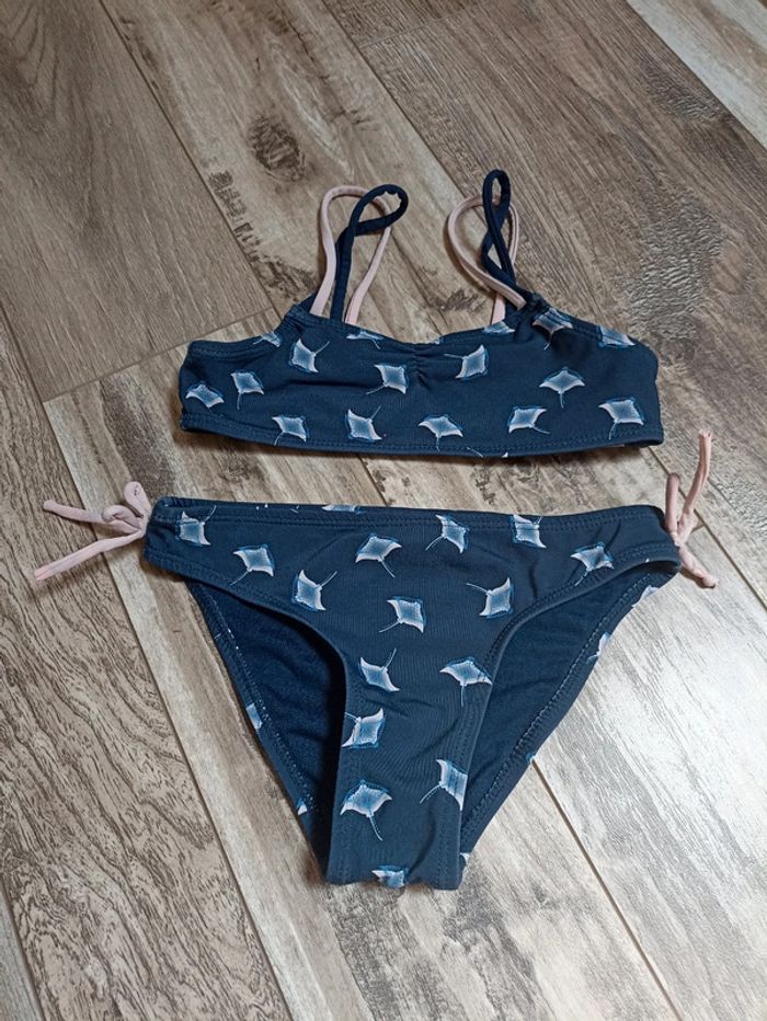 Maillot de bain 2 pièces fille Okaïdi taille 8 ans