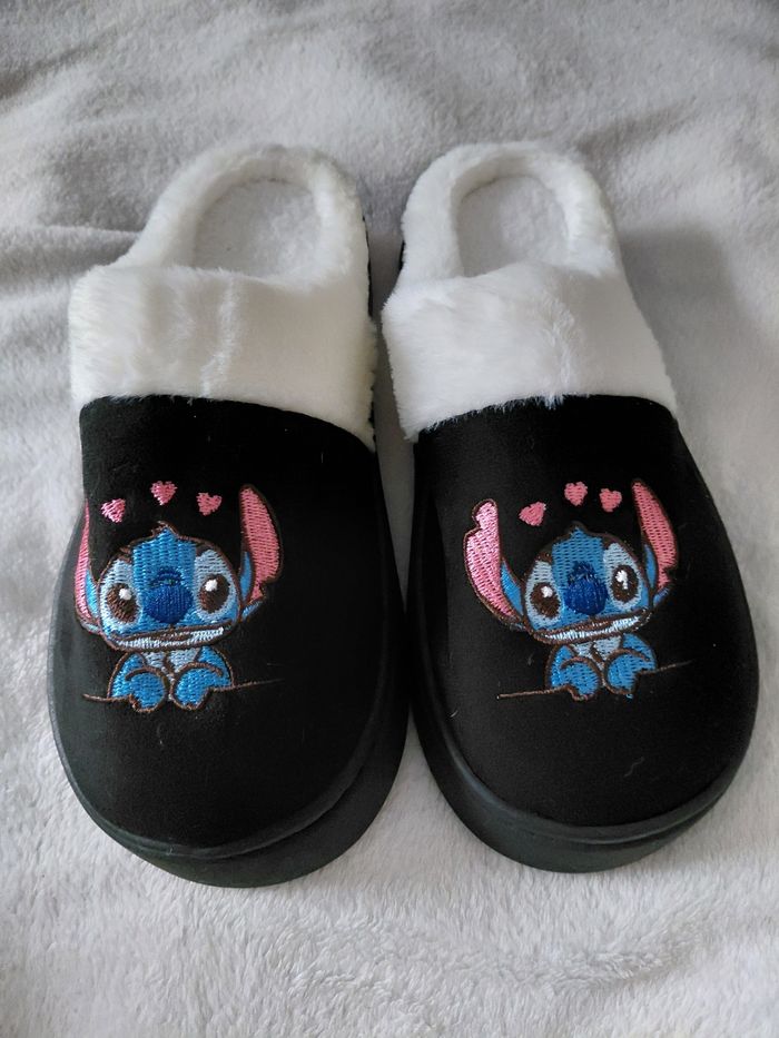 Chausson polaire Stitch - photo numéro 2