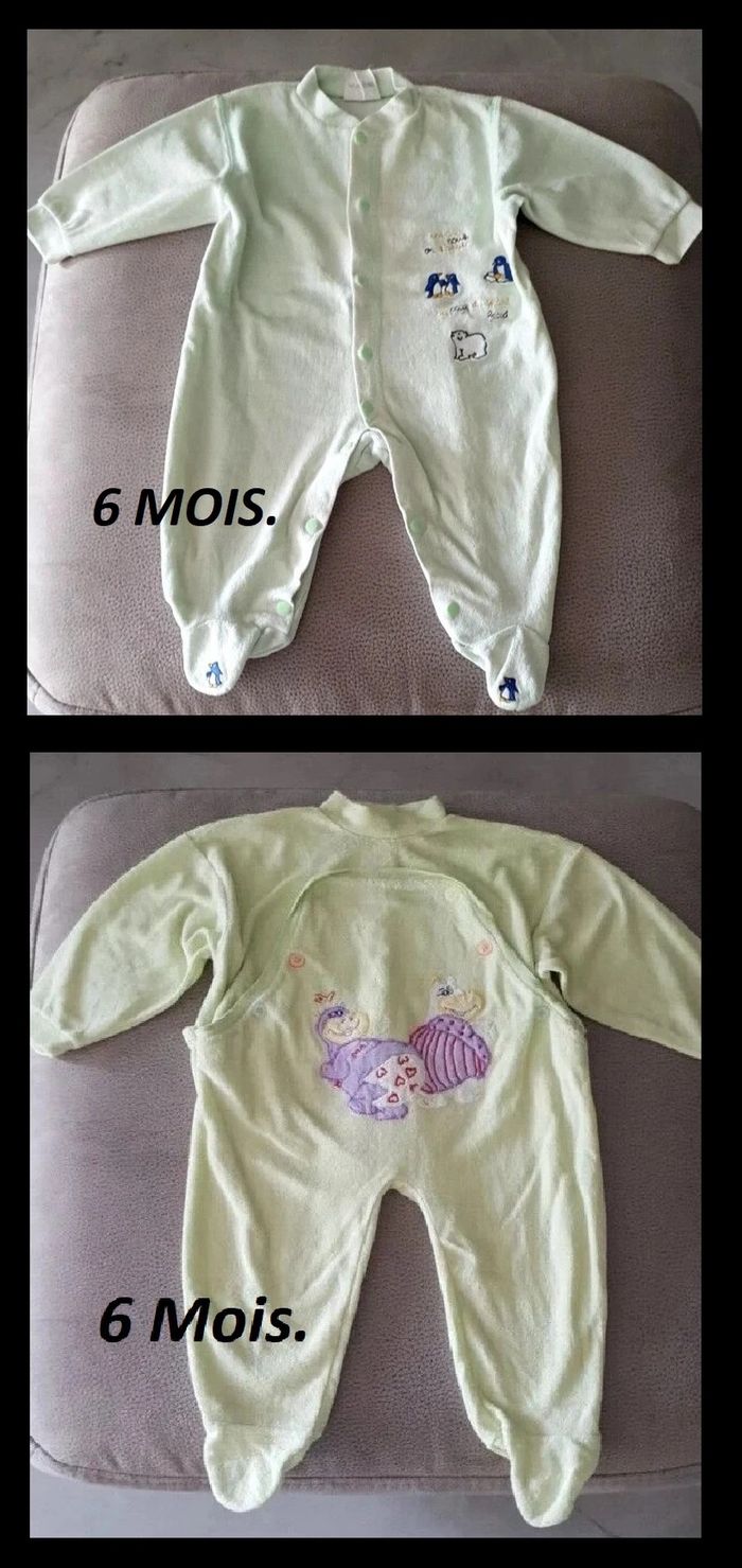 LOT vêtements filles automne, hiver, T: 6 - 9 mois - photo numéro 9