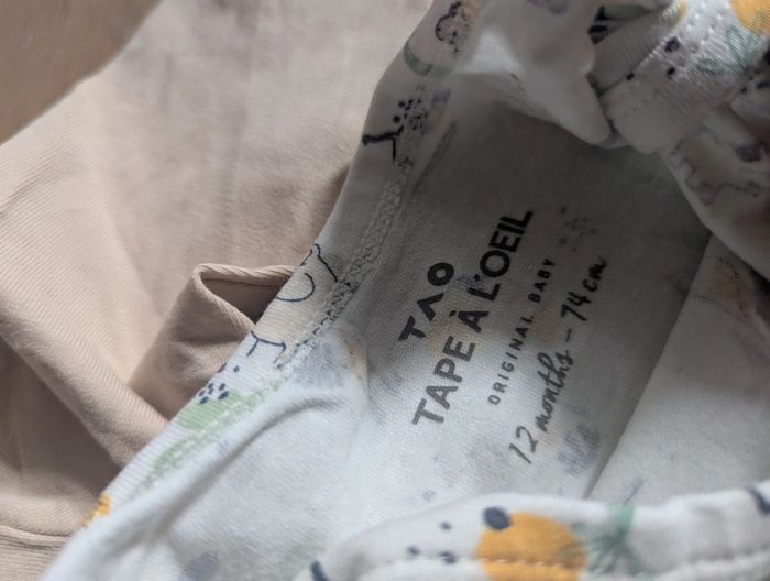 Lot 3 bodies manches longues Tape à l'oeil et orchestra - photo numéro 3