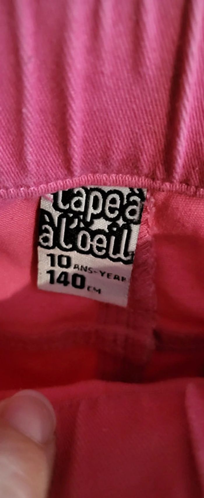Pantalon Tape à l'œil 10 ans - photo numéro 3