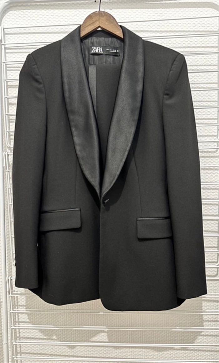 Ensemble costume tailleur Zara Femme taille S - photo numéro 4