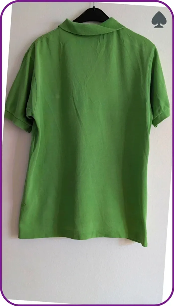 Polo Lacoste homme vert - photo numéro 2
