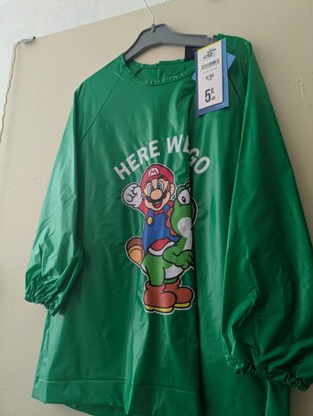 Blouse plastique pour enfant