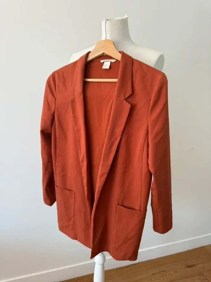 Joli veste blazer légère H&M S/36 - photo numéro 3